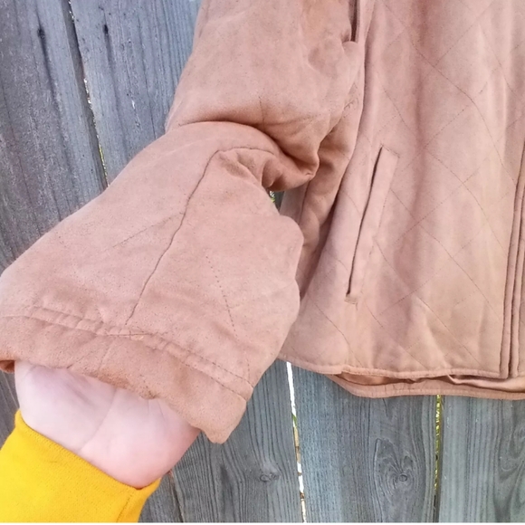 Lake Matley Jacket Mens Size XL Brown Removable Sleeve Light Weight Polyester - Picture 7 of 12